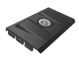 AFE aFe Rapid Induction Intake System Cover, Black, 19-20 Ford Edge Ecoboost V6 2.7L (tt) 52-10003C