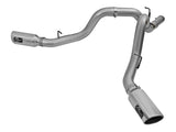 AFE aFe LARGE Bore HD 4in Dual DPF-Back SS Exhaust w/Polished Tip 16-17 GM Diesel Truck V8-6.6L (td) LML 49-44080-P