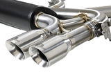 AFE aFe MACH Force-Xp 3.5in 304 SS Cat-Back w/Polished Tips 15-18 BMW X5 M (F85)/X6 M (F86) V8-4.4L S63 49-36341-P