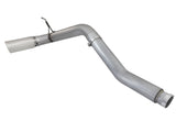 aFe LARGE Bore HD Exhausts 5in DPF-Back SS-409 2016 Nissan Titan XD V8-5.0L CC/SB (td) | 49-46112-P