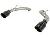 AFE aFe Takeda 2.5in 304 SS Axle-Back Exhaust w/ Black Tips 16-18 Infiniti Q50 V6-3.0L (tt) 49-36130NM-B