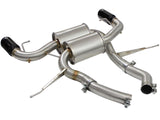 AFE aFe MACHForce XP 2.5in Axle Back Stainless Exhaust w/ Black Tips 07-13 BMW 335i 3.0L L6 (E90/92) N55 49-36327-B