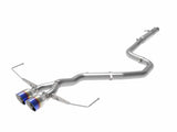 AFE aFe Takeda Exhaust Cat-Back 19-20 Hyundai Veloster 304SS Blue Flame Dual Tips Exhaust 49-37011-L