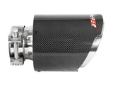 AFE aFe MACH Force-Xp 304 SS Clamp-On Exhaust Tip 2.5in. Inlet / 4.5in. Outlet / 7in. L - Carbon Fiber 49T25454-C07