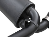 AFE aFe Rebel Series 2.5in 409 SS Axle-Back Exhaust w/ Black Tips 2018+ Jeep Wrangler (JL) V6 3.6L 49-48067-B