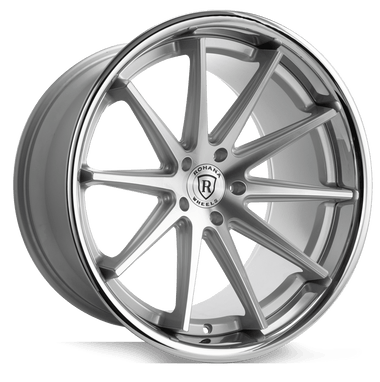 Rohana 20x9 et25 / 5x112 / cb66.56 Rohana RFC10 20" 5x112 Machine Silver/Chrome Lip RFC102095112MS25