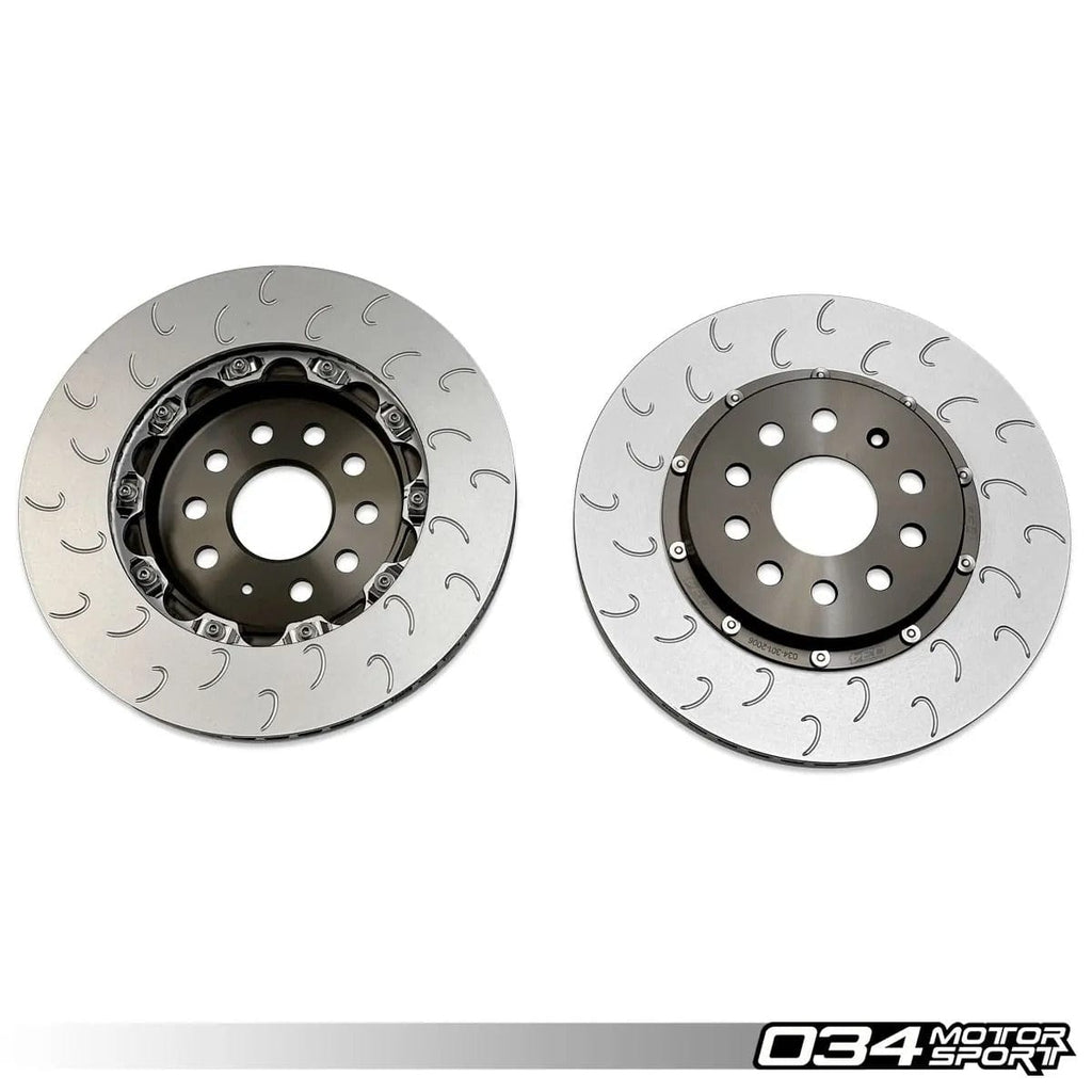 034Motorsport 2-Piece Floating Rear Brake Rotor 310mm Upgrade - VW/Audi ...