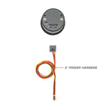 GlowShift Gauges GlowShift Gauges White 7 Color Clock Gauge GS-W718