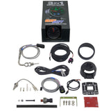 GlowShift Gauges GlowShift Gauges 3in1 Black Dial Boost with Digital Exhaust Gas Temperature & Temperature Gauge GS-3G-01