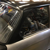 Condor Speed Shop no duct / No duct Polycarbonate Rear Side Window Kit-2002 Coupe E10-QTRWIN-NN