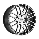 Petrol 19x8 et40 / 5x108 / cb72.1 Petrol P6A 19" 5x108 Gloss Black W/ Machined Cut Face 1980P6A405108B72