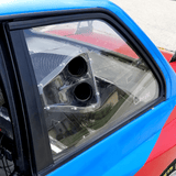 Condor Speed Shop Fixed / no duct / No duct Polycarbonate Rear Side Window Kit - E30 Coupe E30-FQTRWIN-NN