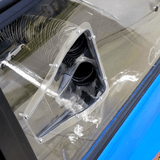 Condor Speed Shop Fixed / no duct / No duct Polycarbonate Rear Side Window Kit - E30 Coupe E30-FQTRWIN-NN