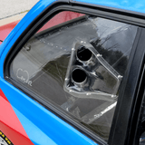 Condor Speed Shop Fixed / no duct / No duct Polycarbonate Rear Side Window Kit - E30 Coupe E30-FQTRWIN-NN