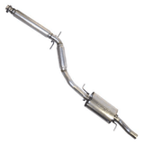 Techtonics Stainless 2.5" Exhaust | VW Corrado SLC VR6 w/Stainless Borla Muffler | 252-331
