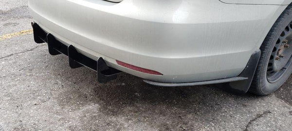 Ventus Autoworks Rear Diffuser/Rear Spats | Volkswagen Jetta 2011-2014 ...