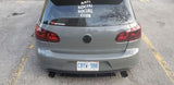 Ventus Autoworks Ventus Autoworks Rear Diffuser w/Rear Corner Spats | Volkswagen Mk6 GTI