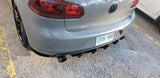 Ventus Autoworks Ventus Autoworks Rear Diffuser w/Rear Corner Spats | Volkswagen Mk6 GTI