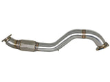 AFE aFe Twisted Steel 3in Rear Down-Pipe/Mid Pipe 2017+ Honda Civic Type R I4 2.0L (t) 49-36617