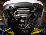 AFE aFe MACHForce XP 3in to 2.5in 304 SS Cat-Back Exhaust w/ Polished Tips 14-16 BMW M235i 49-36347-P