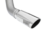 AFE aFe MACHForce XP Exhaust Large Bore 5in DPF-Back Alu. 13-15 Dodge Trucks L6-6.7L (td) *Polish Tip 49-02051-1P