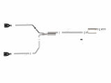 AFE aFe Vulcan Series 3in-2-1/2in 304 SS Cat-Back 2020 Jeep Gladiator (JT) V6-3.6L w/ Black Tips 49-38084-B