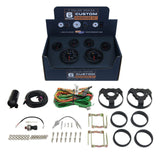 GlowShift Gauges GlowShift Gauges Black 7 Color Custom Dashboard Gauge Set GS-C7-6G-1