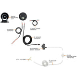 GlowShift Gauges GlowShift Gauges Elite 10 Color BAR Oil Pressure Gauge GS-ET04-BAR