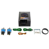 GlowShift Gauges GlowShift Gauges Tinted 7 Color Dual Digital Air Pressure Gauge GS-T713-DD