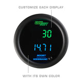GlowShift Gauges GlowShift Gauges 10 Color Dual Digital Boost & Wideband Gauge GS-TCD-BW