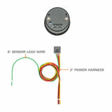 GlowShift Gauges GlowShift Gauges Black 7 Color Fuel Level Gauge GS-C715