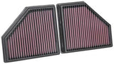 K&N 16-19 BMW 750i L6-4.4L F/I Replacement Drop In Air Filter | 33-5086