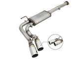 aFe Power Rebel Series 3in SS Cat-Back Exhaust w/ Polished Tips 2005-2015 Toyota Tacoma V6-4.0L | 49-46033-P