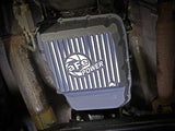 aFe Transmission Pan Raw w/ Machined Fins 13-19 Dodge Diesel Trucks L6-6.7L (td) | 46-71160A