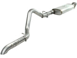 AFE aFe MACHForce XP Exhaust Cat-Back SS-409 04-06 Jeep Wrangler TJ Unl L6 4.0L 2.5in Off-Road No Tip 49-46229