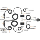 GlowShift Gauges GlowShift Gauges Black 7 Color Dual Digital Wideband Air/Fuel Ratio Gauge GS-C702W_Dual
