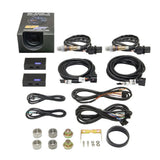 GlowShift Gauges GlowShift Gauges Black 7 Color Dual Digital Wideband Air/Fuel Ratio Gauge GS-C702W_Dual