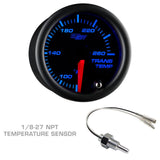 GlowShift Gauges GlowShift Gauges Tinted 7 Color 4 Gauge Diesel Set - 60 PSI Boost, 1500° F Exhaust Gas Temperature, Transmission Temperature & 100 PSI Fuel Pressure Gauges GS-T7-DS4