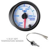 GlowShift Gauges GlowShift Gauges White 7 Color 4 Gauge Diesel Set - 60 PSI Boost, 2400° F Exhaust Gas Temperature, Transmission Temperature & 100 PSI Fuel
Pressure Gauges GS-W7-DS40