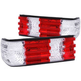 ANZO 1986-1991 Mercedes Benz S Class W126 Taillights Red/Clear | 221132