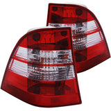 ANZO 1998-2005 Mercedes Benz M Class W163 Taillights Chrome | 221134