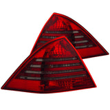 ANZO 2001-2004 Mercedes Benz C Class W203 Taillights Red/Smoke | 221151