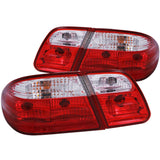 ANZO 1996-2002 Mercedes Benz E Class W210 Taillights Red/Clear G2 | 221162