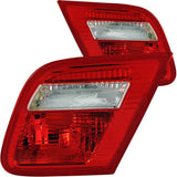 ANZO 2000-2003 BMW 3 Series E46 Taillights Red/Clear - Inner | 221164