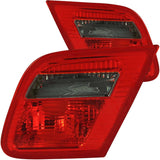 ANZO 2000-2003 BMW 3 Series E46 Taillights Red/Smoke - Inner | 221201