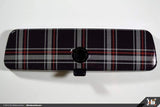 Klii Motorwerkes Universal Interior Rear View Mirror Wrap - Mk6 Plaid K9RM18
