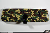 Klii Motorwerkes Universal Interior Rear View Mirror Wrap - Woodland Camo K15RM18