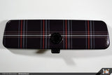 Klii Motorwerkes Universal Interior Rear View Mirror Wrap - Mk5 Plaid K8RM18
