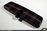 Klii Motorwerkes Universal Interior Rear View Mirror Wrap - Mk5 Plaid K8RM18