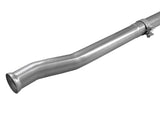 AFE aFe MACH Force-Xp 2-1/2in 409 Stainless Steel Mid-Pipe w/Resonator Delete 18+ Jeep Wrangler JL 3.6L 49-48077
